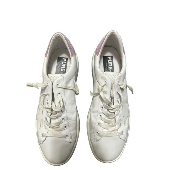 Golden Goose White and Pink pure star sneakers size‎ 42 - Picture 4 of 11